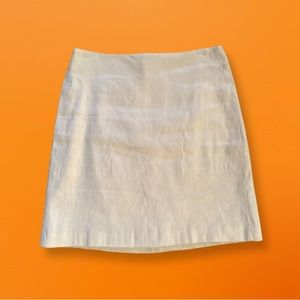 Any Taylor Ivory Pencil Skirt
